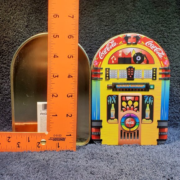 VINTAGE COCA-COLA JUKE BOX TIN STORAGE BOXES - Picture 3 of 7